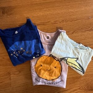 Bundle of Tea Collection summer T shirts/tank top.